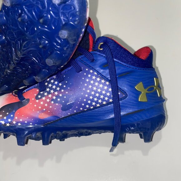 Under Armour Youth Football Cleats Size 2Y - Picture 5 of 9